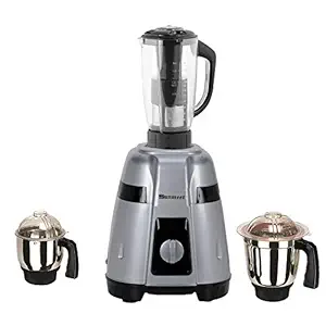 Sunmeet 750 watts Mixer Grinder with 3 Jars(1 Juicer Jar, 1 Medium Jar, 1 Chutney Jar) Make in India (ISI Certified) 100% Copper