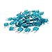 Produktbild 15 A Auto Motorrad Mini Blade Fuse Blau 60 teilig