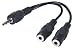 Produktbild Manhattan 393942 Audio Kabel 0,15 m schwarz