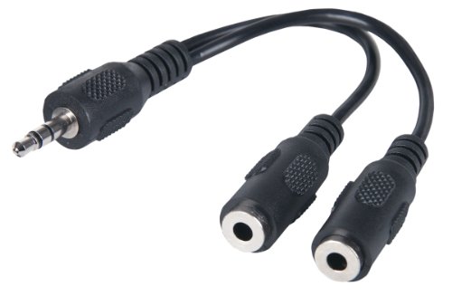 Preisvergleich Produktbild Manhattan 393942 Audio Kabel 0,15 m schwarz