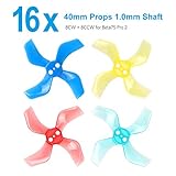 The diameter is 40mm. This propeller could fit perfectly into 75mm frame with 1.0mm shaft, like Beta75 Pro 2 or Beta75S.