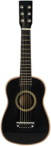 Music Zone 23” Children’s Wooden Acoustic Guitar Steel String Toy Instrument
