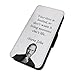Produktbild Steve Jobs inspirierendes Zitat – Flip Case Wallet Cover Card Holder Apple iPhone 4/4S