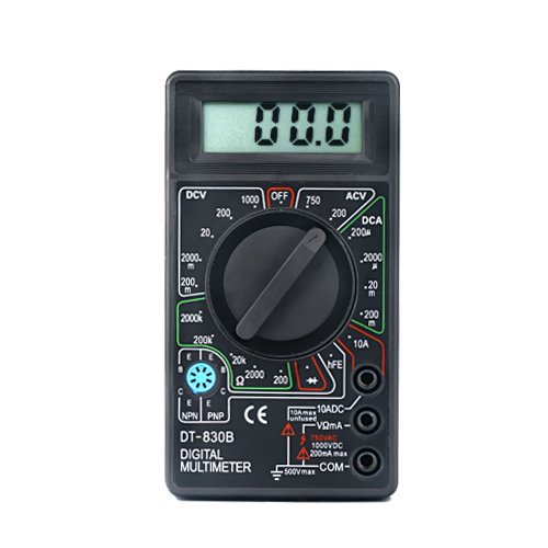 SunJas Digital LCD Multimeter Messgerät Multifunktionstester DT830B Strommessgerät *Versand Aus Deutschland!* - 3