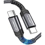 JSAUX USB-C auf USB-C Kabel 3M 100W, USB Typ C Ladekabel Schnellladekabel Kompatibel für MacBook Pro, iPad Mini 6, iPad Air 4, iPad Pro 2020 2018, Galaxy S22 S21 S20 Ultra Note 20 10, Pixel - Grau