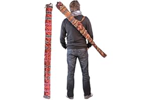 TERRÈ Didgeridoo Tasche 150cm Bambusdidgeridoo Ikat Multicolor Ethno Bag Didge Farbig