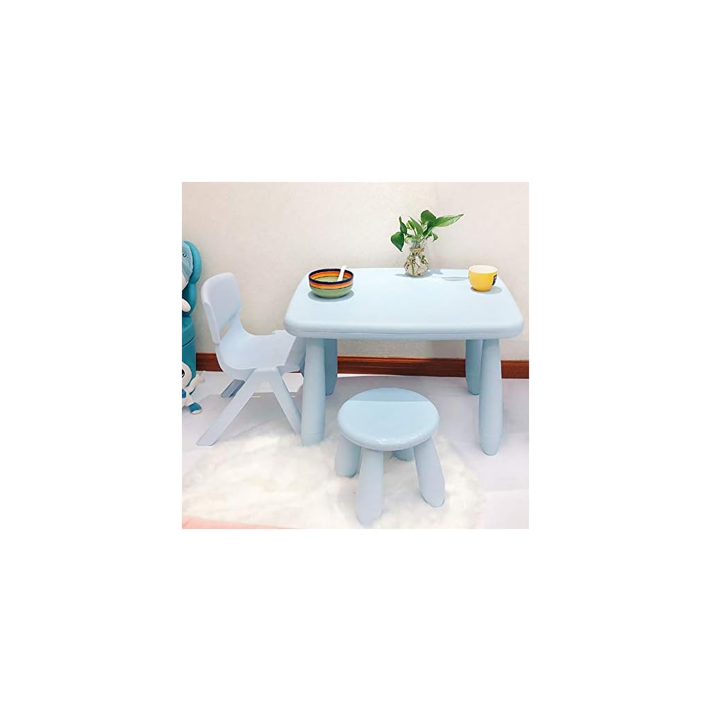 ZH Kleinkind Tisch Und Stuhlset, Kindersitzgruppe,3er-Set, Bestehend