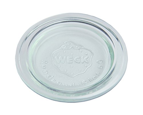 6er Set Weck Gläser 1062ml 1 Liter Saftflasche mit 6 Glasdeckeln inkl. Gelierzauber Rezeptheft von Diamantzucker - 3