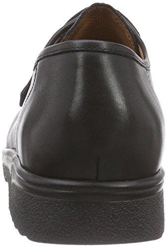Ganter ERIC Weite I Herren Slipper Schwarz (schwarz 0100)