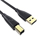Estabilidad transmisión - Nuestro syncwire Printer Cable viene con conectores chapados en oro y durable PVC capa exterior, proteger el cable contra interferencias externas.