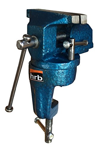 Mini Schraubstock 50 mm drehbar Tischschraubstock, Werkbankschraubstock Gusstahl
