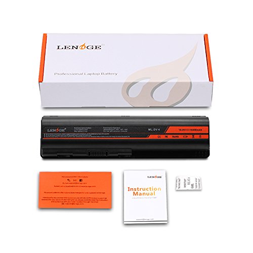 LENOGE Hochleistung Neu Akku Für HP Li-ion Ersatz Laptop Batterie (Mit Samsung Zellen) Compaq Pavilion DV4 DV5 DV6 G60 G50 G70 G61 Presario CQ60 CQ40 CQ50 Serie Kompatible Teil Nummern: 484170-001 - 8
