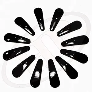 HP HIGH PROFILE Tic Tac Hair Clips made as Korea Korean and Hair Accessories for Women and Girls (Cover Black Tic Tac)