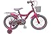 Produktbild LOL Surprise Kinderfahrrad Mädchen 16 Zoll Vorradbremse und Rücktrittbremse am Lenker Pink 85% Zusammengebaut