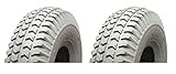 MOBILITY SCOOTER PUNCTURE PROOF TYRES 300-4 260 x 85 - REAR TYRES X 2 - SOLID TYRES