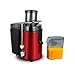 Produktbild stts Juicer Home Elektrische Saft Maschine Multifunktionale Saft Maschine Obst und Gemüse Kochen Maschine Geschenke,Rot