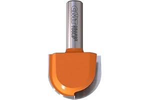 CMT 914.880.11 Fresa de radio convexo R19,05mm D38,1mm I31,7mm L69,8mm SØ12mm