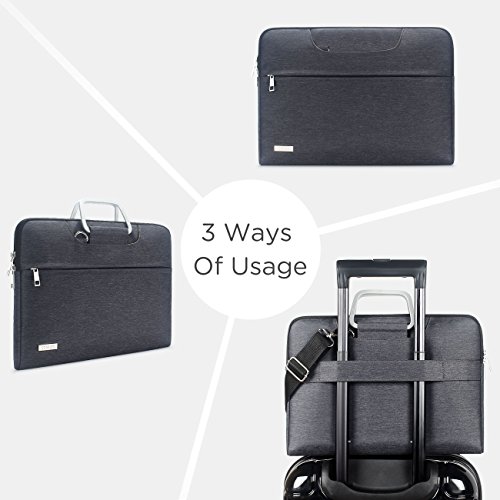 DOMISO Wasserdicht H  lle Carry Tasche Schultertasche f  r 14 zoll Laptops   13 5  Microsoft Surface Book   14  Lenovo Flex 4   6   14  HP 14   14  AS