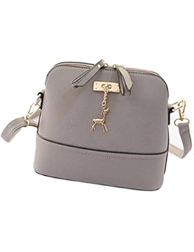 LILICAT Mini Damen Schultertasche PU-Leder Crossbody Taschen Frauen Umhängetaschen Kleine Handytasche Geldbeutel...