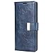 Produktbild Galaxy Note 8 Hülle, DENDICO PU Lederhülle Flip Hülle Ständer Tasche Schutzhülle für Samsung Galaxy Note 8 Bumper Brieftasche mit 6 Kartenfach - Blau