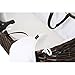 Isabella Alicia Marshmallow Izzy Pod Oak Moses Basket (White)
