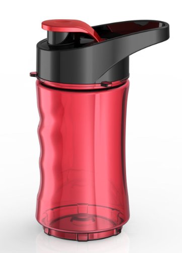 SALCO SM-14 Mix undGo Smoothie Maker, Standmixer mit 2 verschließbaren Trinkflaschen, 300 ml und 600 ml, grün / weiß - 3
