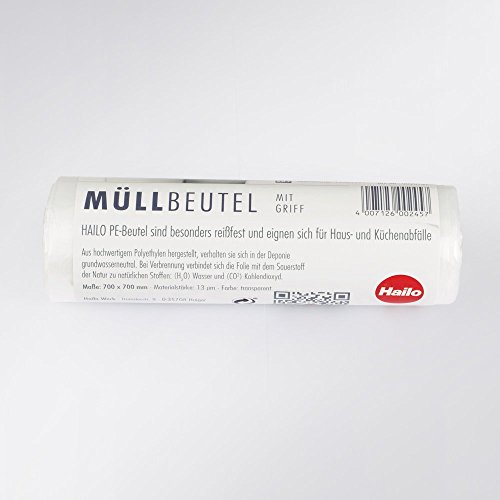 Hailo Abfallsammler Auszug TB Bottom-Mount 2fach Abfallsammler mit 2 Deckel und Müllbeutel für 40 cm Unterschrank (TB Slide 40.2/48) - 3