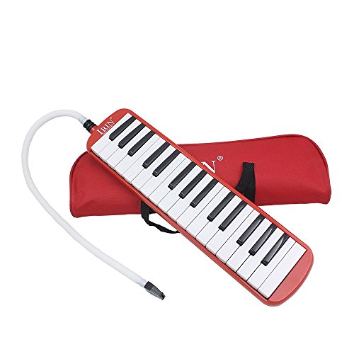 ammoon 32 Piano Keys Melodica Musical Education Instrument for Beginner Kids Children Gift with Carrying Bag