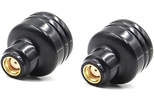 SPARKHOBBY Super Mini Stubby Antenna Transmitter 5.8G Antenna 5dBi RHCP RP-SMA/SMA for FPV RC Quadcopter (2PCS Black RP-SMA)