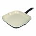 Produktbild KUHN RIKON 31305 Pfanne Ceramic Induction Bratpfanne Grillpfanne viereckig 28 x 28 cm keramische Beschichtung induktionsgeeignet bis auf 450 Grad erhitzbar ideal für Fleischgerichte