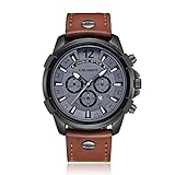 Cagarny Schöne Herrenuhr Quarz Uhr 6882 Gürteluhr Mode Herren 2