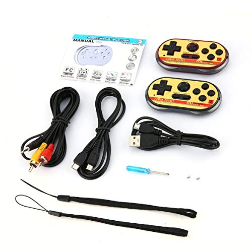 Preisvergleich Produktbild Kongqiabona Mini Classic Familienspielkonsolen Eingebautes 260 TV-Videospiel Dual Controller Professionelles System für NES Game Player