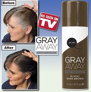 Gray Away Root Concealer- Dark Brown