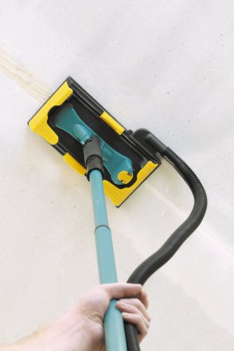 Wolfcraft 4057000 1x Zubehörset für Handschleifer „staubfrei“ für Art.-Nr. 4056000 Inhalt: Absaugplatte, 3 m Spiralschlauch, Staubsaugeradapter 220 x 105 - 3