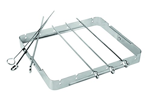 Activa 15407 Edelstahl-Grillspießhalter