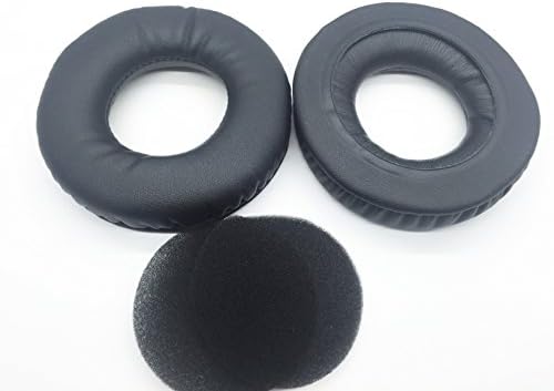 Replacement round Cushion earpads cup cover pillow For Audio technica ATH-AD1000X ATH-AD2000X ATH-AD900X ATH-AD700X AIR DYNAMIC Headset (Leather)