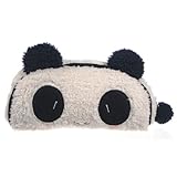 Man Friday Panda Soft Plush Pencil Case Pen Pocket Cosmetic Makeup Bag