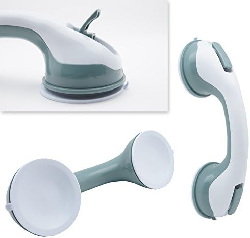 Shower handle, bath handle, potable handle, with strong suction caps, suckers