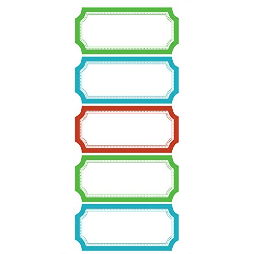 WalliesWallies Room Décor Sticker Labels, Pack of 2 (Multi)