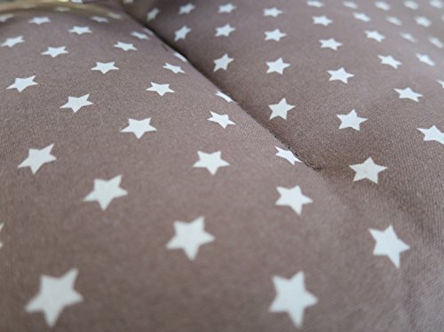 Blausberg Baby – Sitzkissen (beschichtet) für Tripp Trapp Hochstuhl – taupe mit Sternen - 2