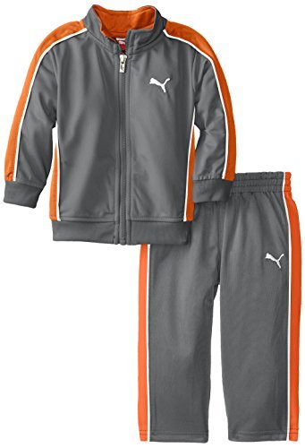 PUMA - Kids Babys Infant Pieced Tricot, Quiet Shade, 24 Months Color: Quiet Shade Size: 24 Months