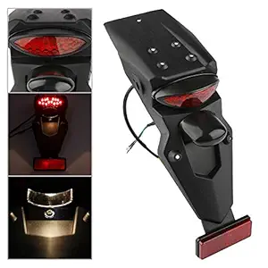 MAXBELL Motorbike Motorcycle Rear Fender Mudguard LED Brake Tail Light for Yamaha