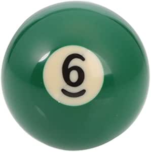 Billard -Kugeln - Nummer 6 Billardkugel: Amazon.de: Sport & Freizeit