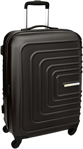 American Tourister Sunset Square ABS 55 cm Black Hardsided Carry On (AMT SUNSET SQUARE SP55 BLACK)