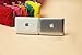 SILVER Apple MacBook Air design portable pocket mini make up cosmetic mirror