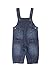 Steiff Baby Girls Latzhose Jeans Skort Sleeveless Dungarees, Blue (dark Blue Denim Blue 0012), 86