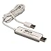 Price comparison product image Tripp Lite USB 2.0 Hi-Speed Windows / Mac File Transfer Cable (A M/M) 1.82 m / 6-ft. (U233-006-MP-R)