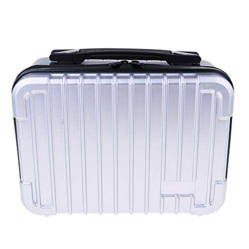 Preisvergleich Produktbild perfeclan Portable Tragetasche Handtasche Aufbewahrungstasche Zubehör für Nintendo Switch Spielkarten Joy-Cons Kopfhörer usw - Silber