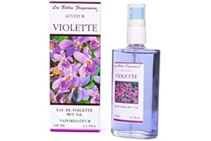 PRESTIGE DE MENTON Violette - Eau de Toilette pour femme - Florale - Artisan Parfumeur en Côte d'Azur (100ml)