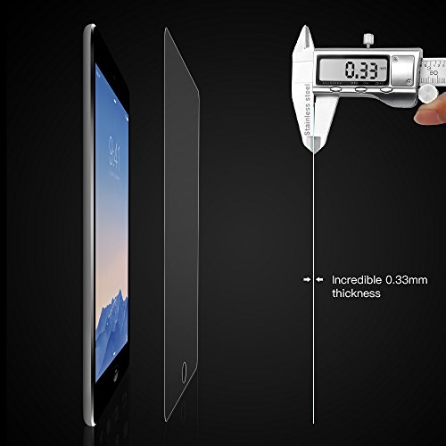 iPad Air 1 2  iPad Pro 9 7 Panzerglas Coolreall   Schutzfolie f  r iPad Air iPad Air 2 iPad Pro 9 7  0 33 mm HD Ultra Transparent 9H H  rtegrad 